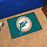 NFLV - Miami Dolphins Starter Mat - Retro