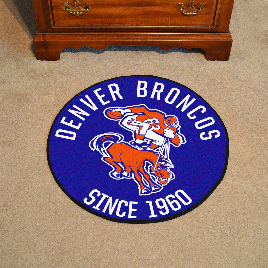 NFLV - Denver Broncos Roundel Mat