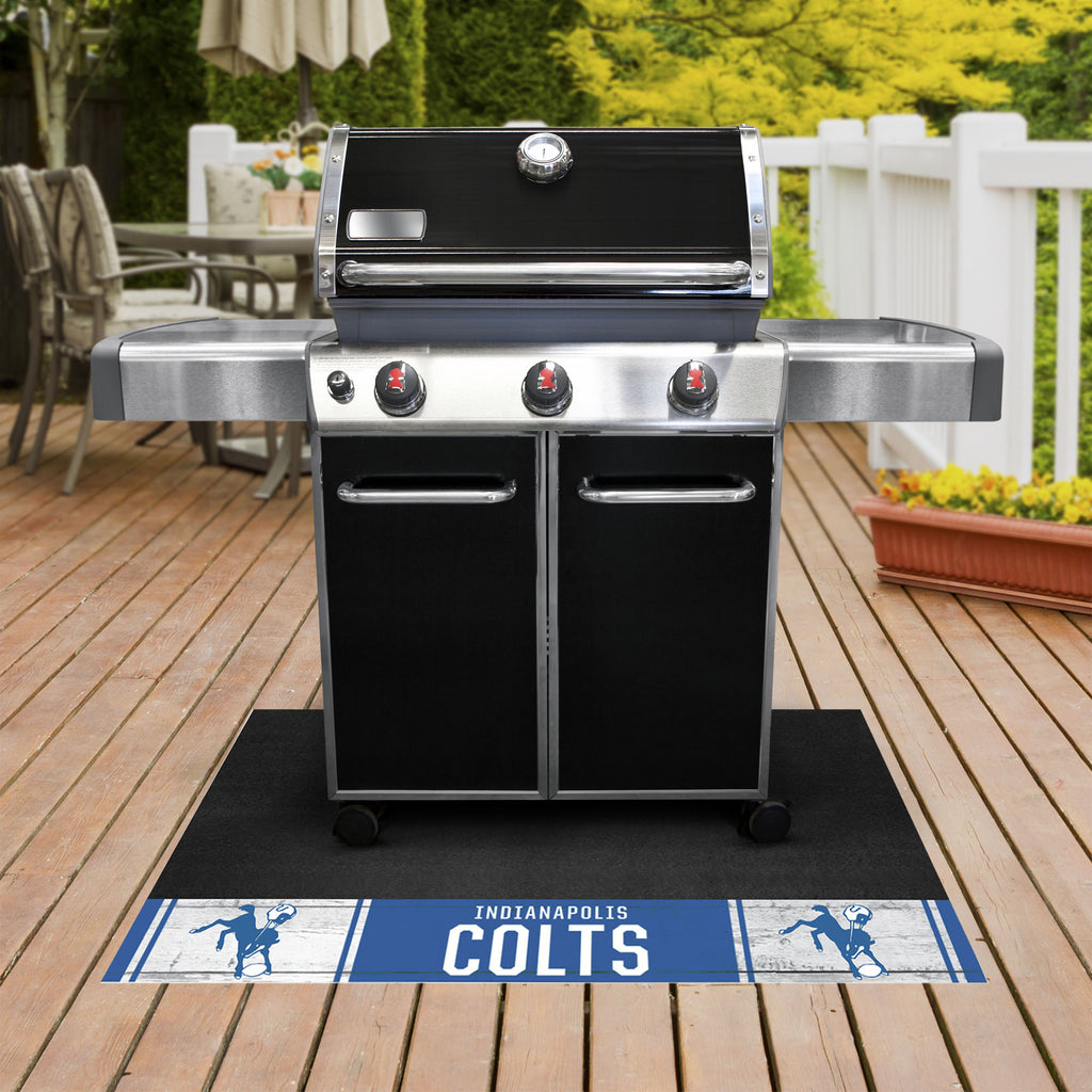 NFLV - Indianapolis Colts Grill Mat - Retro