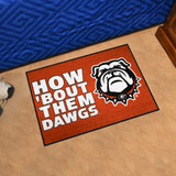 University of Georgia Starter Mat - Slogan