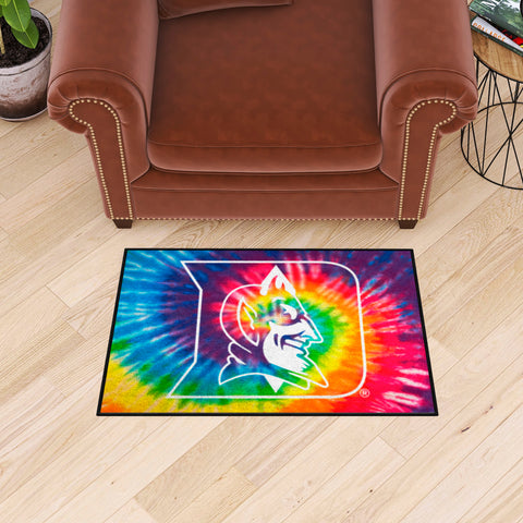 Duke University Starter Mat - Tie Dye