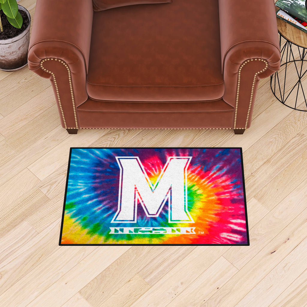 University of Maryland Starter Mat - Tie Dye