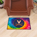 University of Virginia Starter Mat - Tie Dye