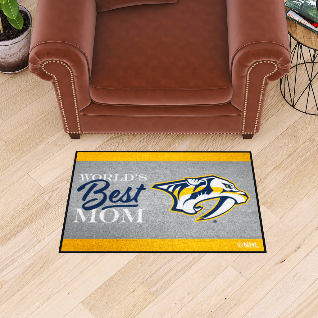 NHL - Nashville Predators Starter Mat - World's Best Mom