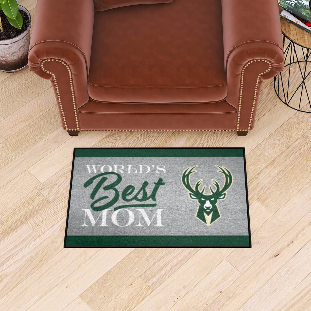 NBA - Milwaukee Bucks Starter Mat - World's Best Mom