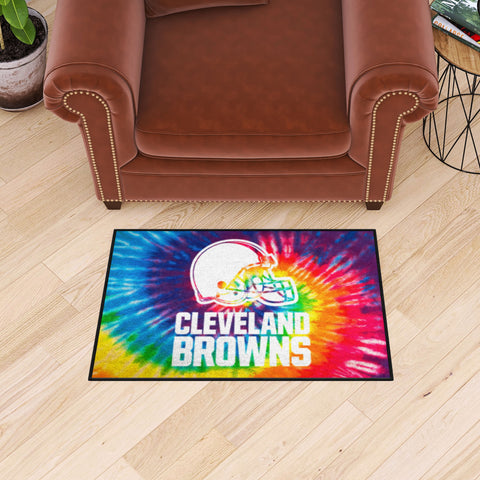 NFL - Cleveland Browns Starter Mat - Tie Dye