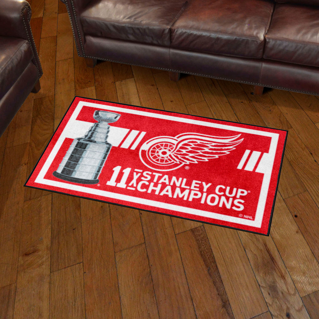 NHL - Detroit Red Wings 3X5AREARUG