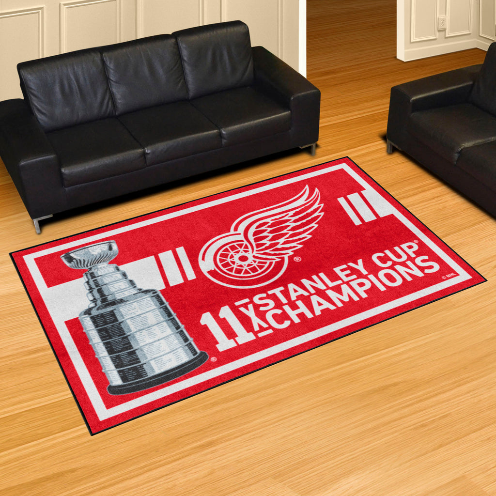 NHL - Detroit Red Wings 5x8 Rug