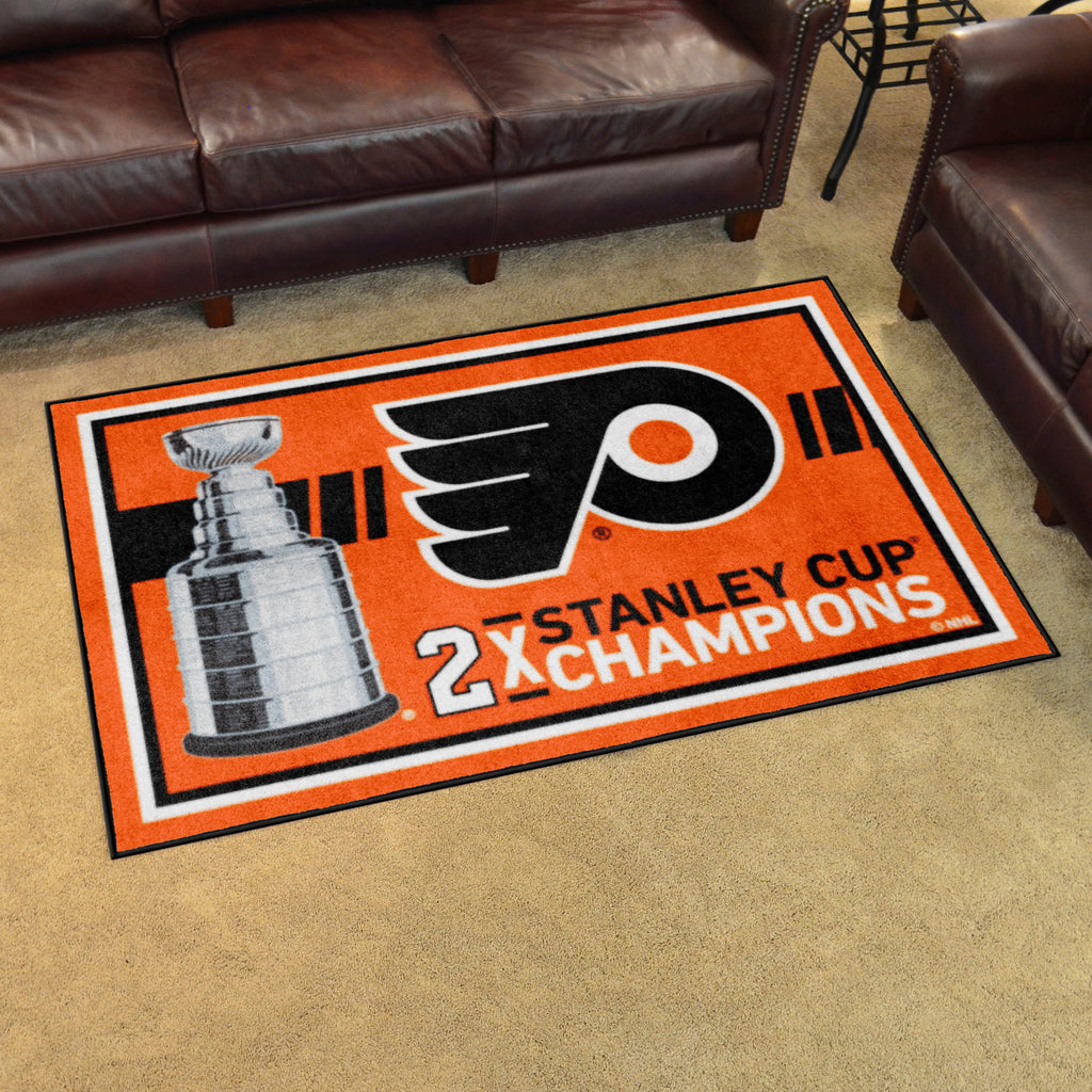 NHL - Philadelphia Flyers 4x6 Rug