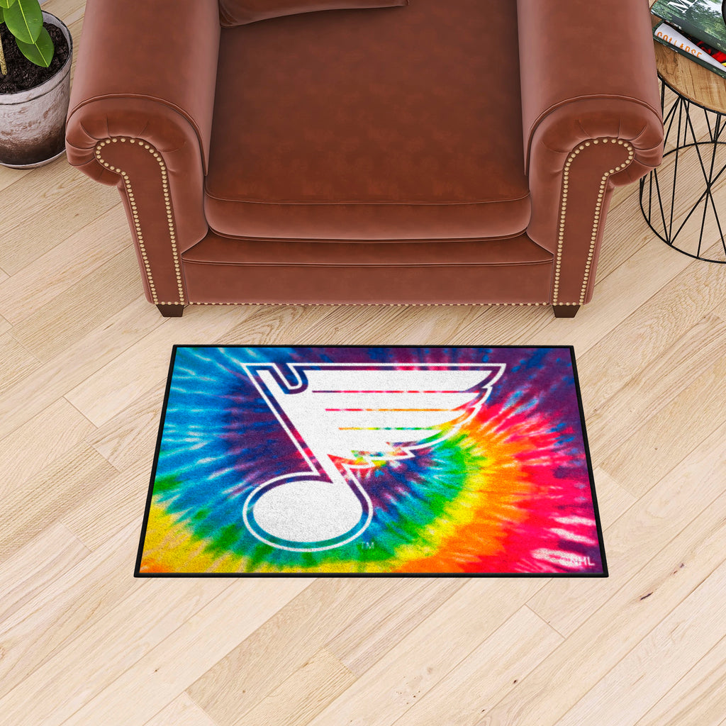 NHL - St. Louis Blues Starter Mat - Tie Dye