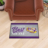 LSU Starter Mat - World's Best Mom