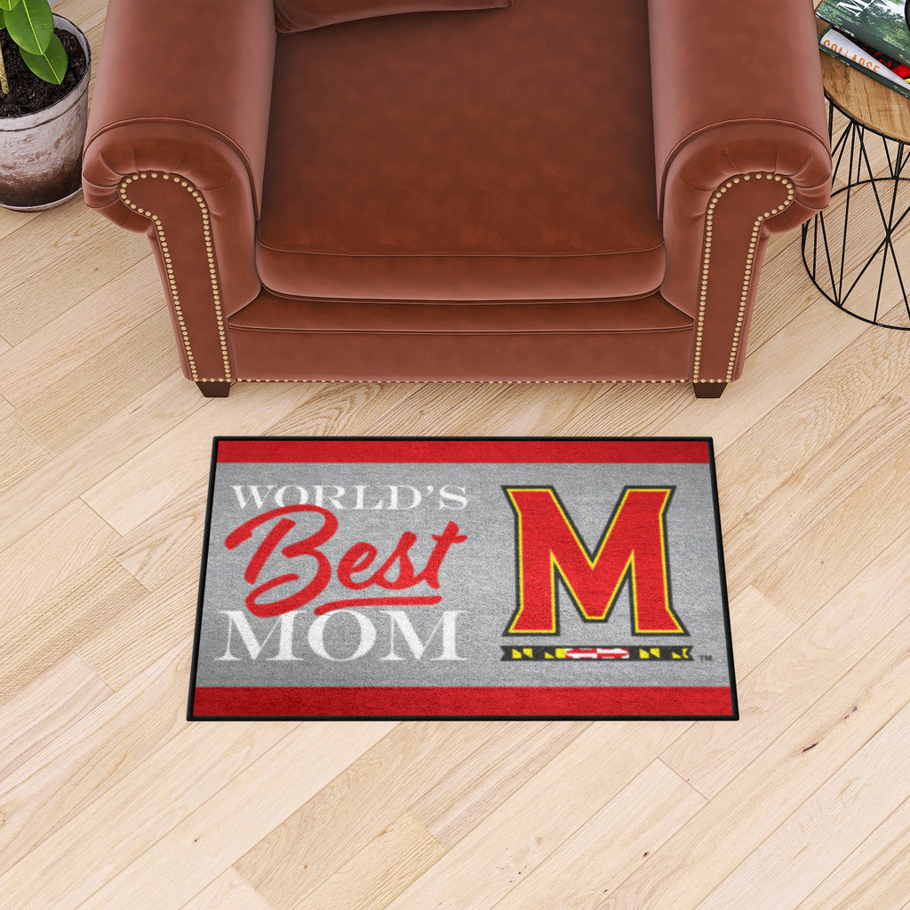 University of Maryland Starter Mat - World's Best Mom