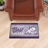 Texas Christian University  Starter Mat - World's Best Mom