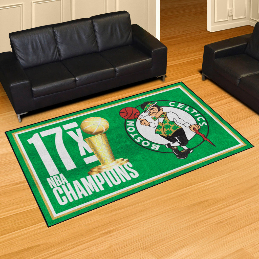 NBA - Boston Celtics 5x8 Rug