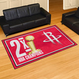 NBA - Houston Rockets 5x8 Rug