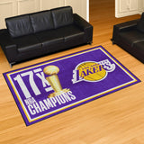 NBA - Los Angeles Lakers 5x8 Rug