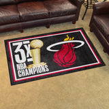 NBA - Miami Heat 4x6 Rug