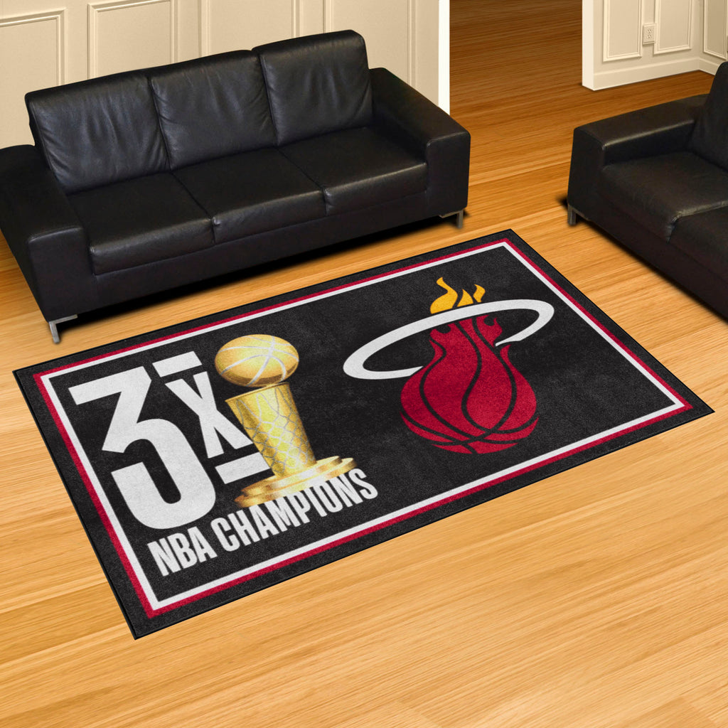 NBA - Miami Heat 5x8 Rug