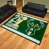 NBA - Milwaukee Bucks 8x10 Rug