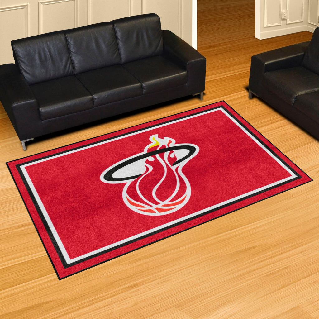 NBAV ? Miami Heat 5x8 Rug