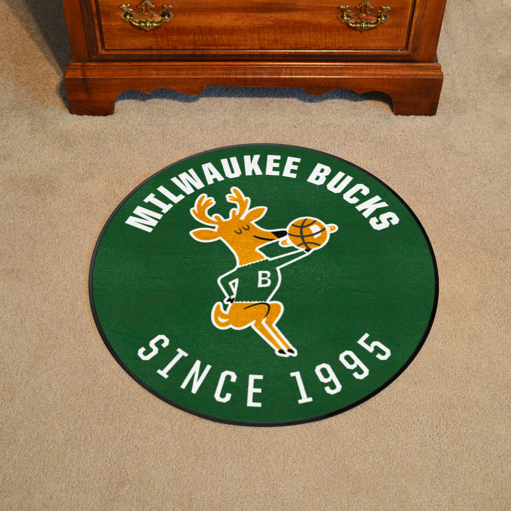 NBAV ? Milwaukee Bucks Roundel Mat