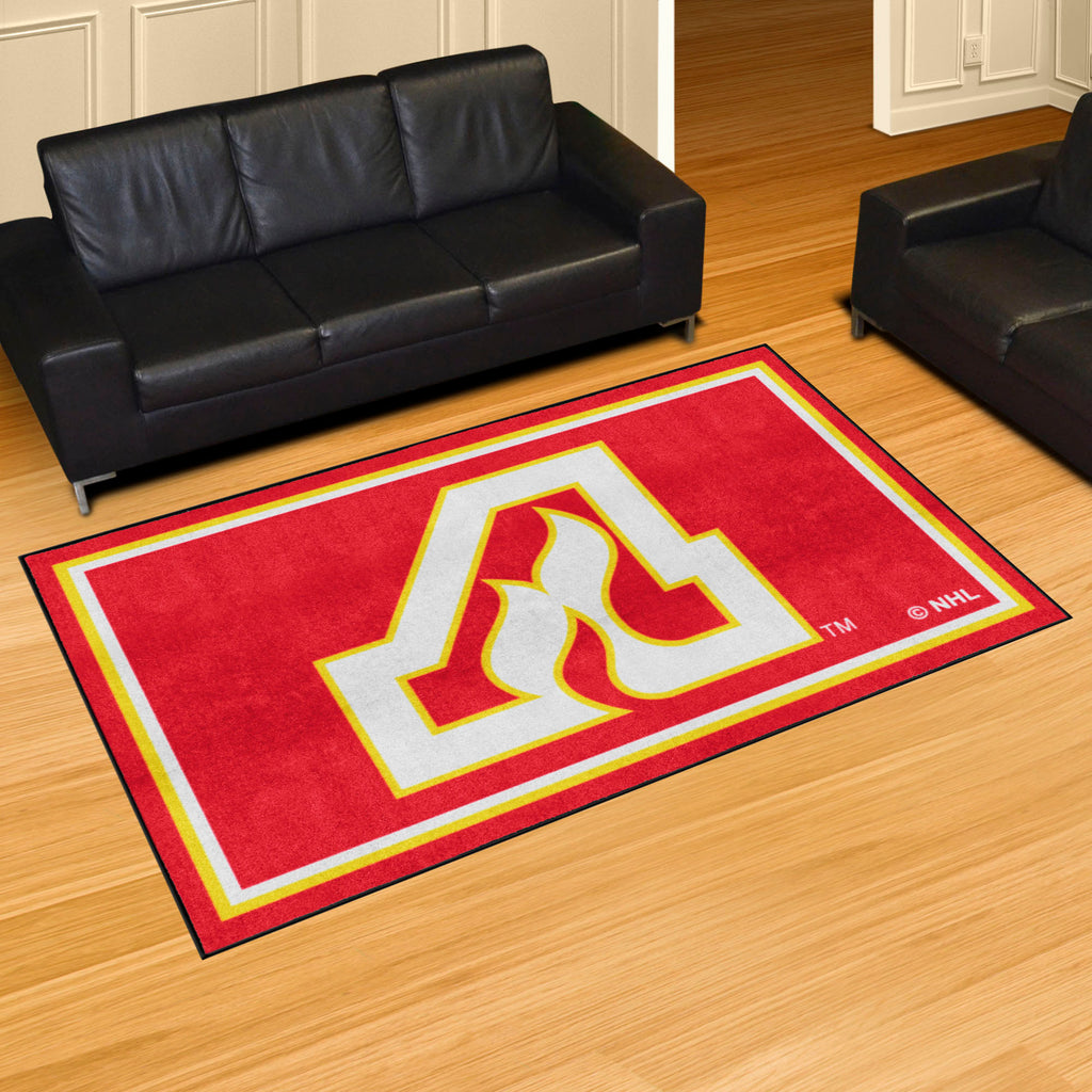 NHLV ? Atlanta Flames 5x8 Rug