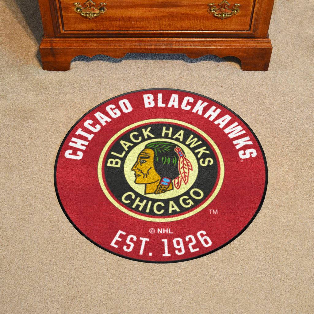 NHLV ? Chicago Blackhawks Roundel Mat