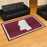 Mississippi State University 5x8 Rug