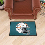 NFLV - Miami Dolphins Starter Mat - Retro