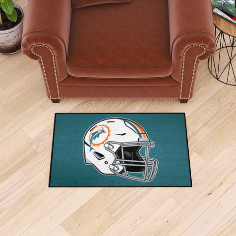 NFLV - Miami Dolphins Starter Mat - Retro