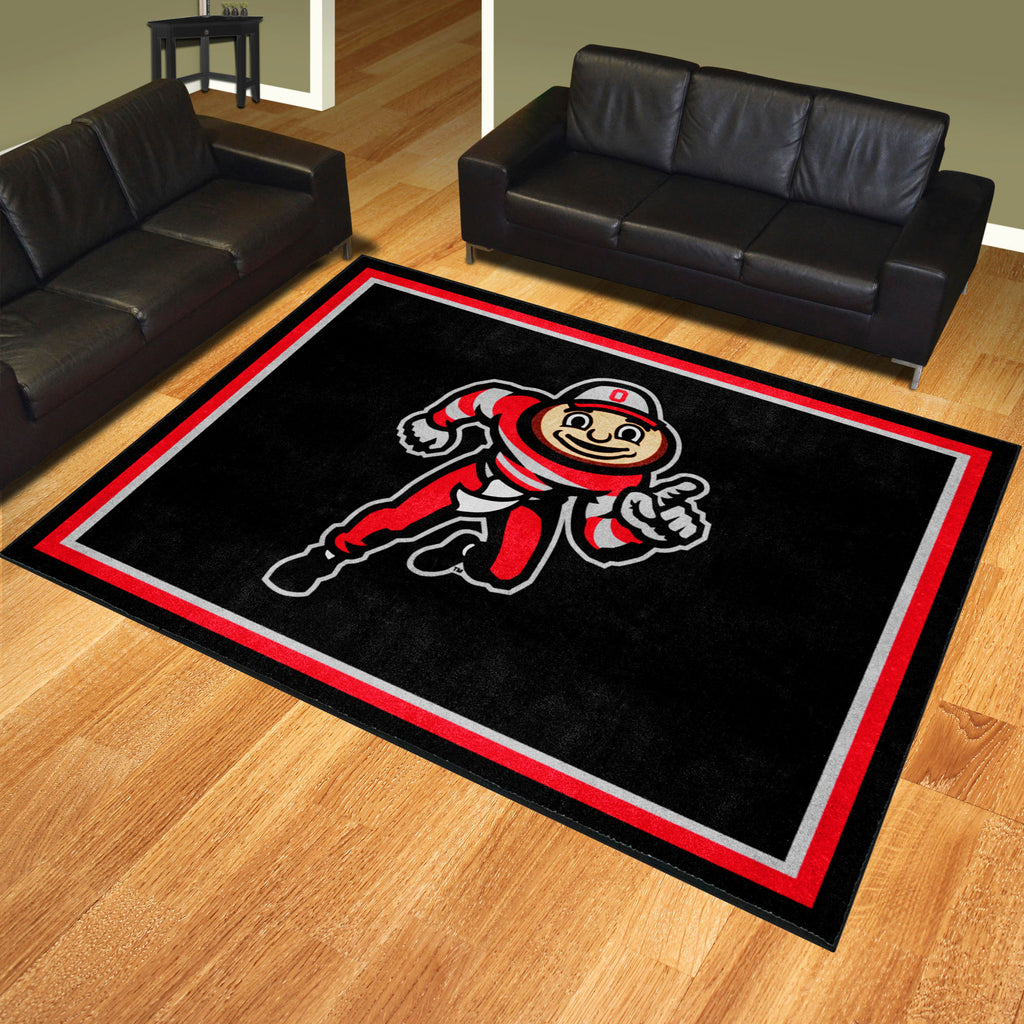 Ohio State University 8x10 Rug