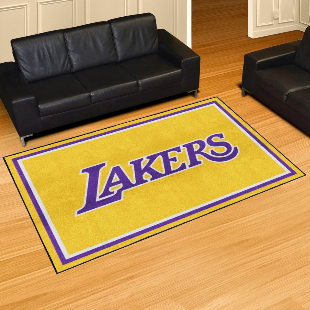 NBA - Los Angeles Lakers 5x8 Rug