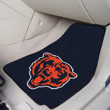 NFL - Chicago Bears 2-pc Carpet Car Mat Set