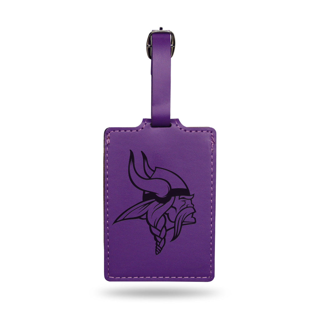 Minnesota Vikings Luggage Tag Laser Engraved