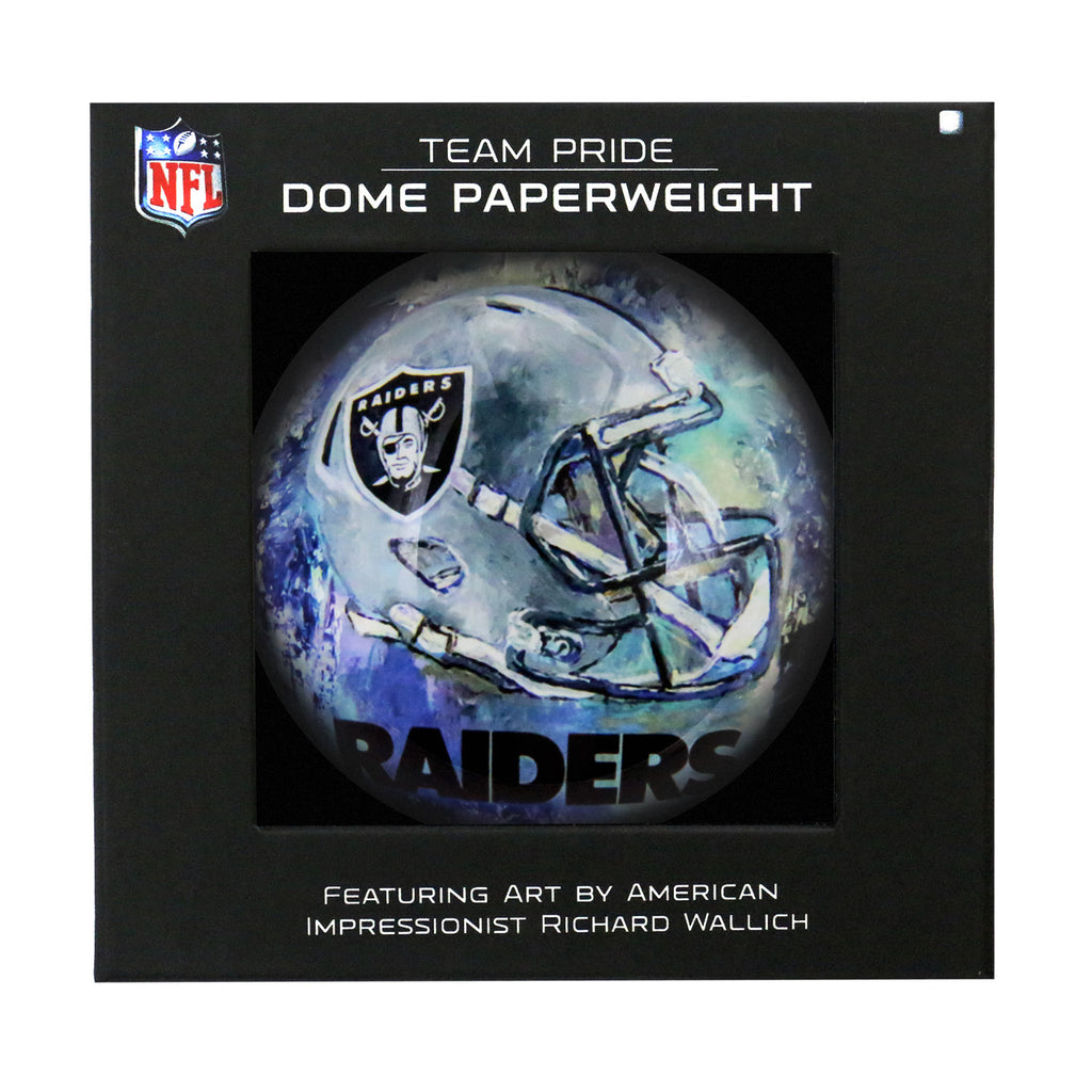 Las Vegas Raiders Paperweight Domed