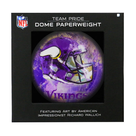 Minnesota Vikings Paperweight Domed