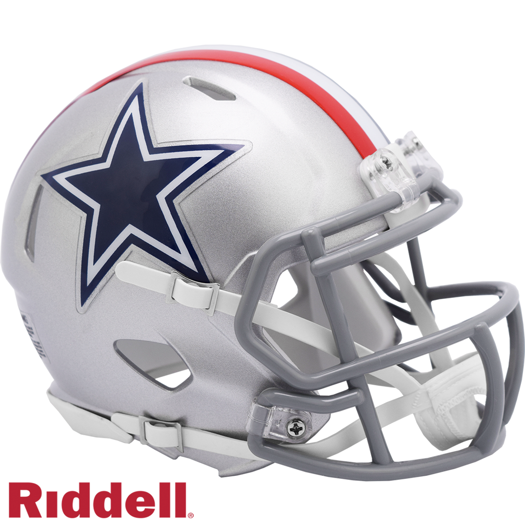 Dallas Cowboys Helmet Riddell Replica Mini Speed Style 1976 T/B