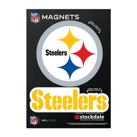 Pittsburgh Steelers Magnet 5x7 Logo Design - Special Order