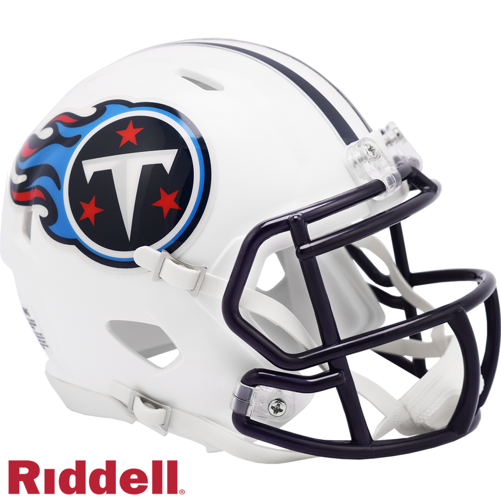 Tennessee Titans Helmet Riddell Replica Mini Speed Style 1999-2017 T/B